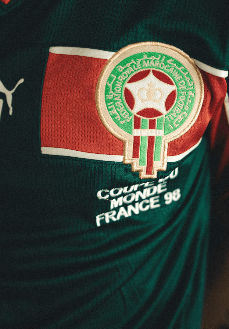 Maillot de l'équipe nationale du Maroc 1998