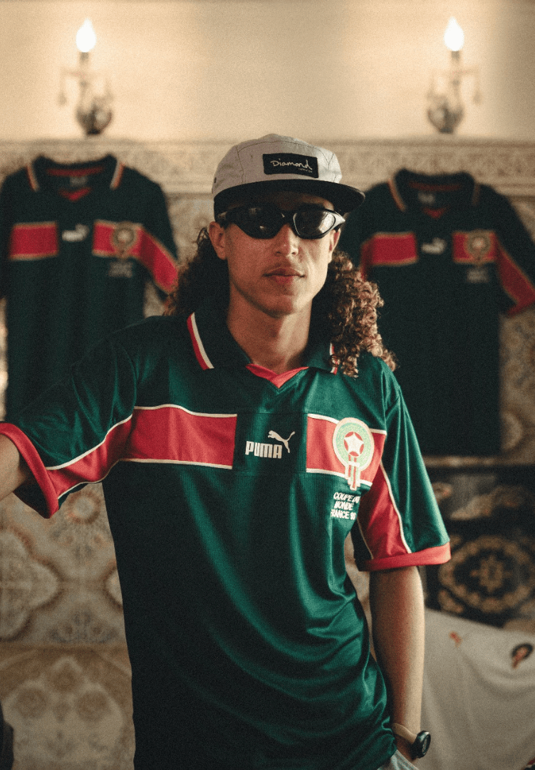 Maillot de l'équipe nationale du Maroc 1998