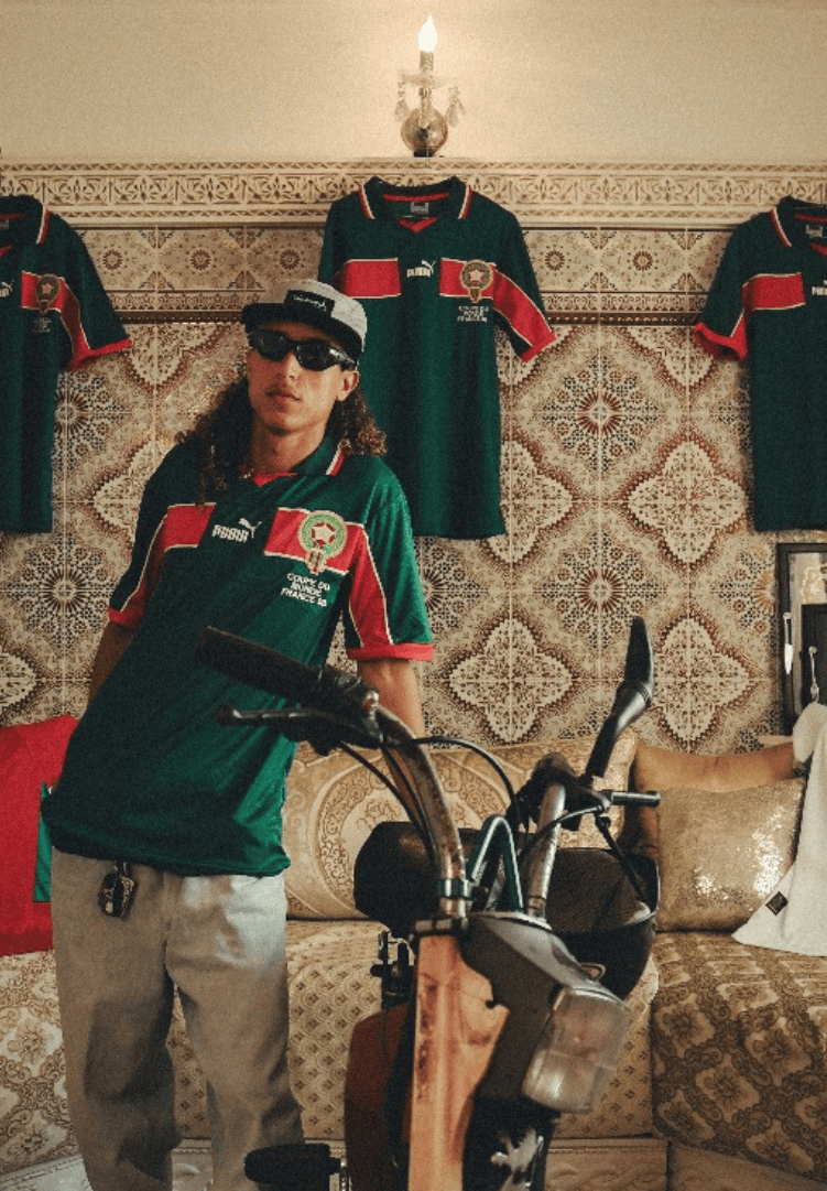 Maillot de l'équipe nationale du Maroc 1998