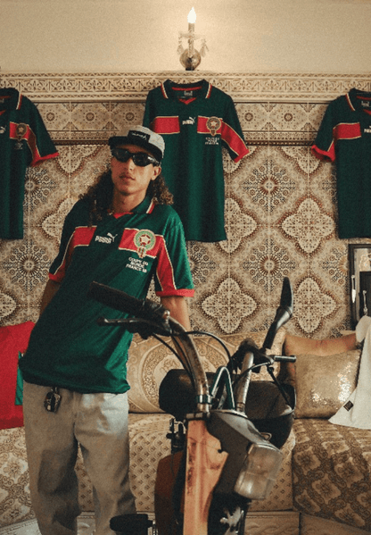 Maillot de l'équipe nationale du Maroc 1998