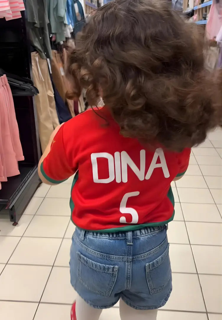 Maillot Enfant Maroc 2025 avec Short Officiel