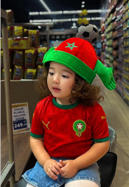 Maillot Enfant Maroc 2025 avec Short Officiel