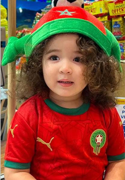Maillot Enfant Maroc 2025 avec Short Officiel