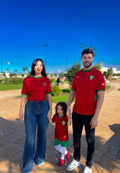 Maillot Enfant Maroc 2025 avec Short Officiel