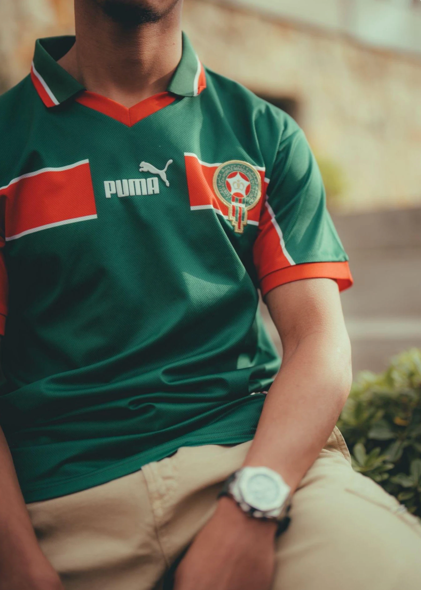 Maillot de l'équipe nationale du Maroc 1998